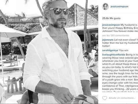 Instagram/ La fotografía compartida por Jessica Simpson