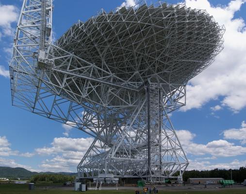 Radiotelescopio Green Bank, en Australia