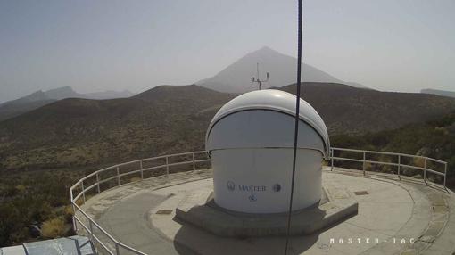 Telescopio MASTER-IAC, en el observatorio del Teide