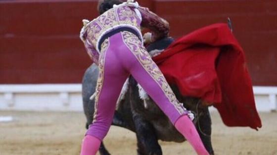Momento de la cornada