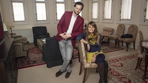 Axel Kaiser y Gloria Álvarez