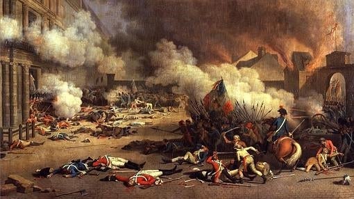 Toma del palacio de las Tullerías
