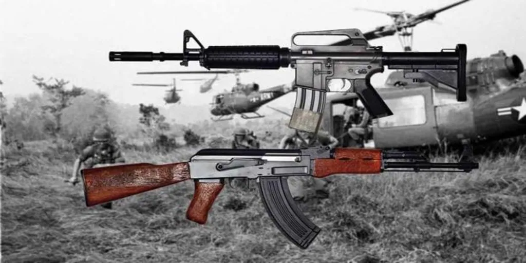 AK 47 vs M16 cuál fue el fusil de asalto más letal de la guerra de