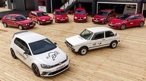 Las siete generaciones del Golf GTI podrán verse en el Jarama