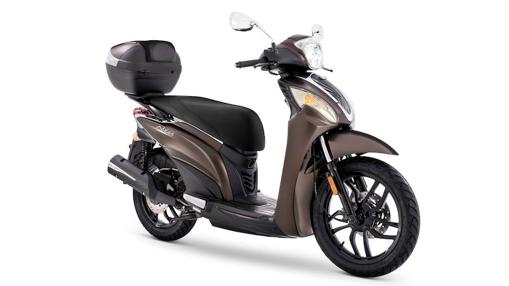 Kymco Miler 125 en color marrón