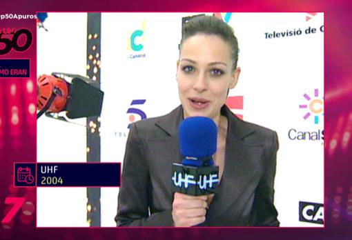 Eva González, en «UHF»