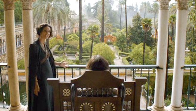 Los Jardines del Agua de Dorne se corresponden con los del Alcázar de Sevilla