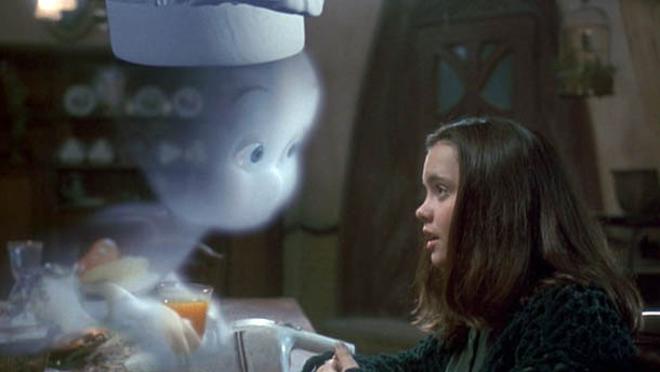 Cathy y Casper en una escena de la película