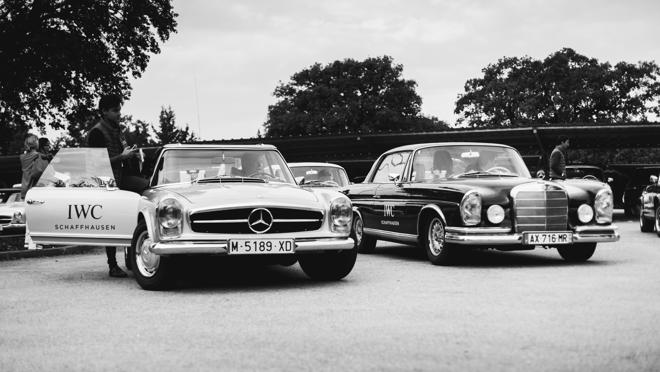 Rally de coches clásicos organizado por IWC
