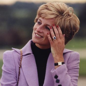 Lady Di con su icónico Tank