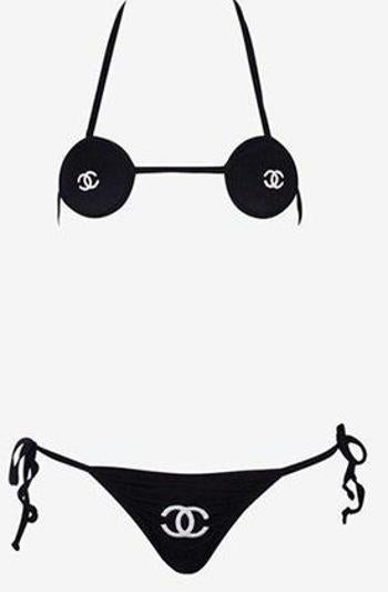El bikini vintage Chanel de Kim Kardashian