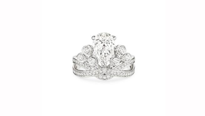 Anillo Joséphine Aigrette Impérial con perla