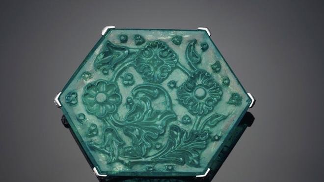 El Taj Mahal Emerald, Cartier.