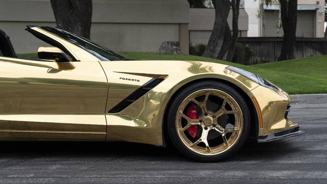 Ls nuevas llantas del Corvette C7 Stingray de Florida