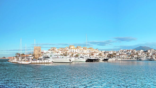Panorámica de Puerto Banús