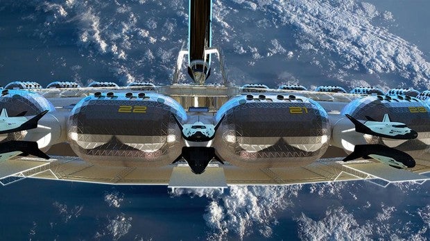El primer hotel de lujo en el espacio abrirá sus puertas en 2025