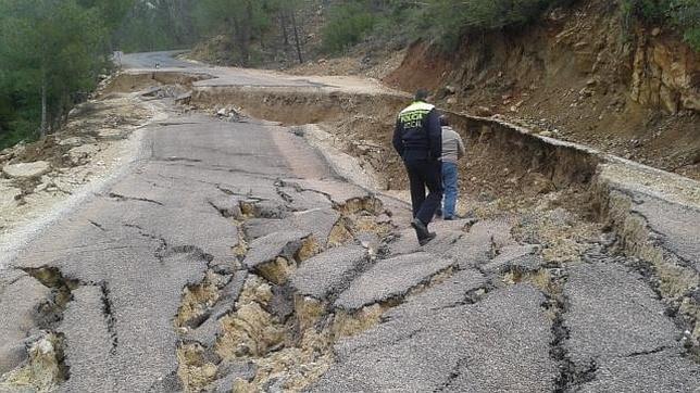 Esta carretera es una ruina