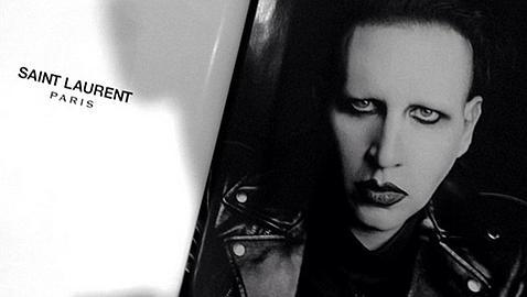 Marilyn Manson se convierte en imagen del Yves Saint Laurent más rebelde