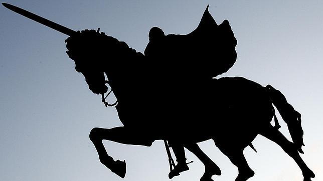Estatua del Cid «Campeador» en la ciudad de Burgos
