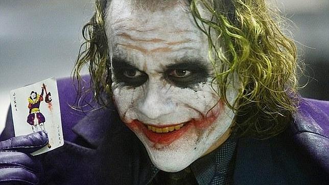 Heath Ledger como el Joker
