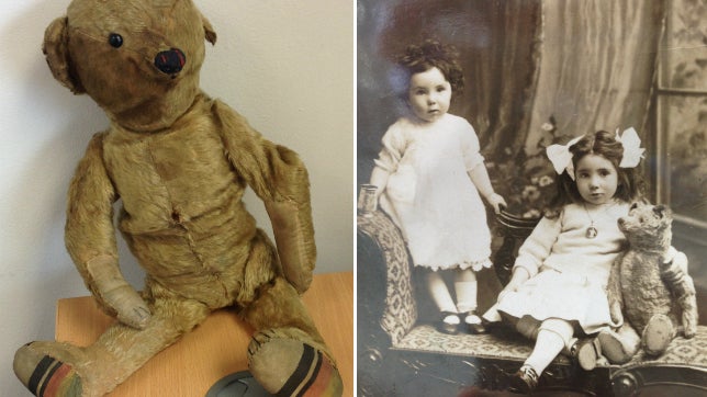 oso peluche antiguo