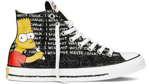 Objeto de deseo: las zapatillas Converse se enamoran de Los Simpson