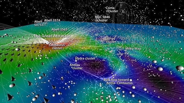 Un nuevo mapa del Universo en 3D recorre 300 millones de años luz