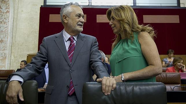 Griñán: «Si le he hecho un roto a Rubalcaba, hay una debilidad extrema»
