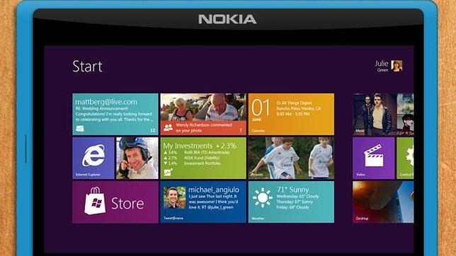 Nokia lanzará un «tablet» con Windows RT