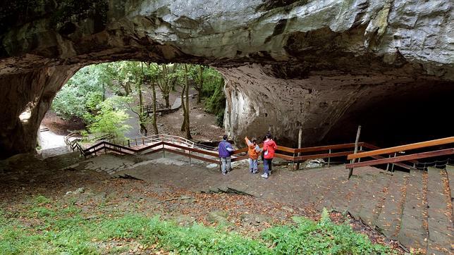 Una imagen de la cueva de Zugarramurdi