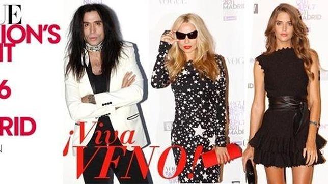 Algunas de las «celebrities» que acudieron a la pasada edición de la VFNO