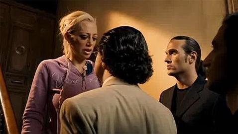 Belén Esteban, durante un momento de su actuación en «Torrente 4»