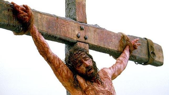 Un fotograma de la película «La pasión de Cristo»