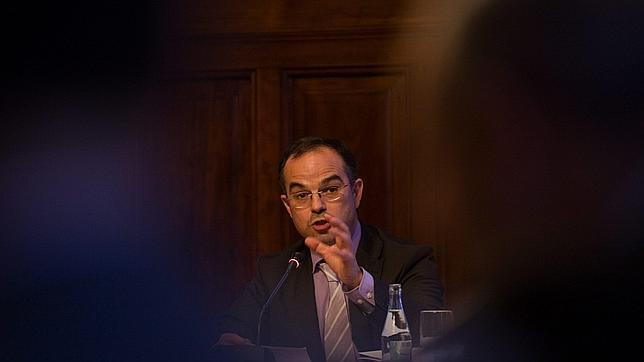 El presidente de CiU en el Parlament, Jordi Turull