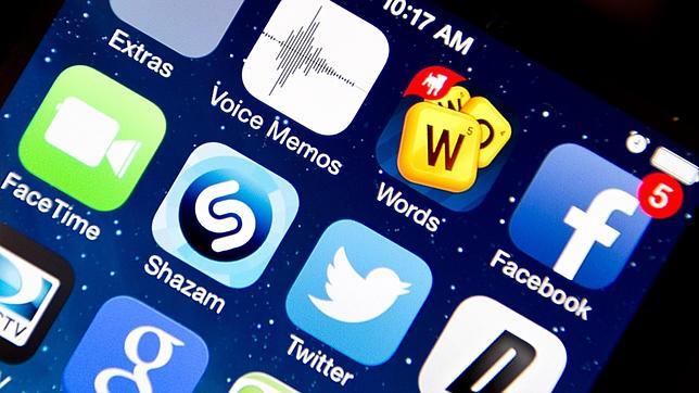 La pantalla prinicipal de un smartphone