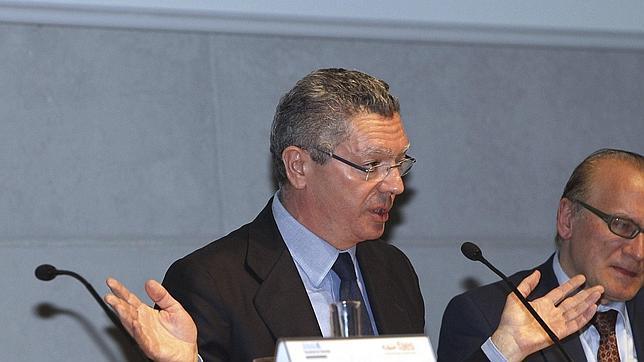 El ministro de Justicia, Alberto Ruiz-Gallardón
