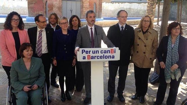 Collboni presenta el nuevo PSC de Barcelona con Carmen Andrés en su equipo