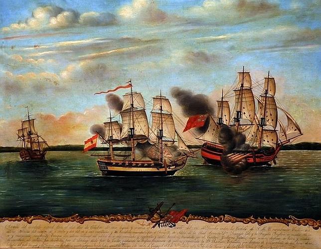 Combate hispano-británico