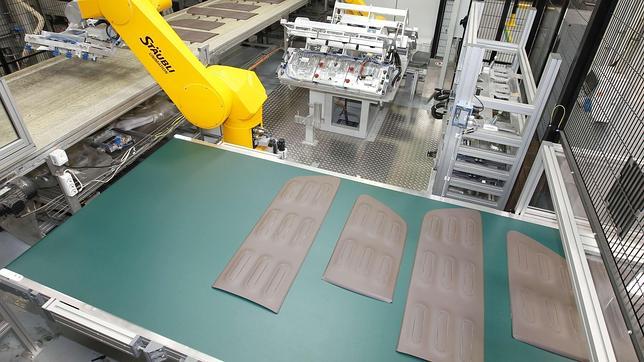 Imagen del proceso de fabricación de los Airbump de Citroën.