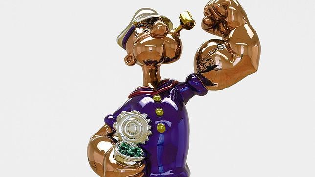 «Popeye», de Jeff Koons, no alcanzó las expectativas