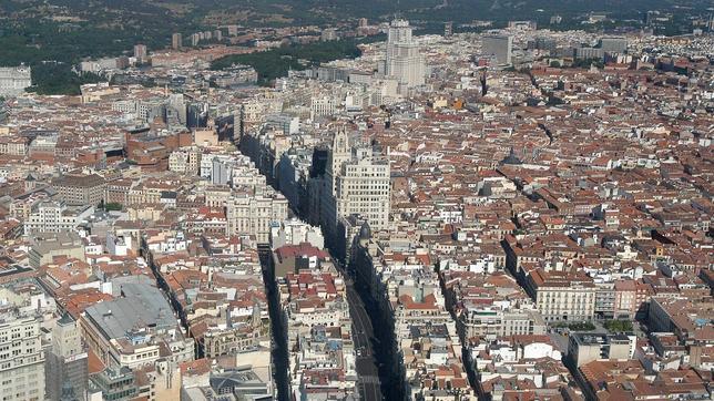 mapa satelite madrid Premio europeo a un Madrid a vista de satélite