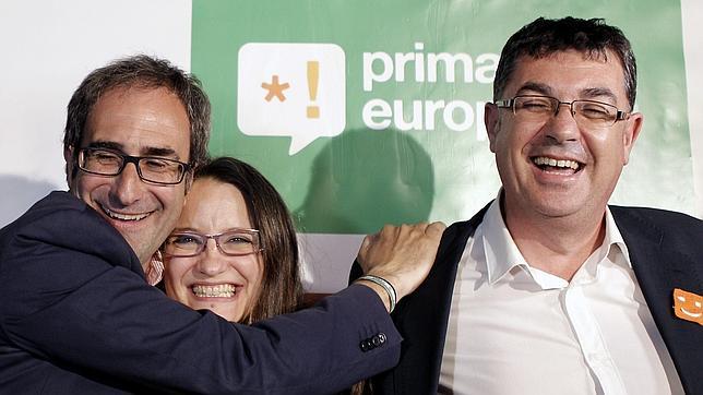 Elecciones europeas: EU y Compromís ya ven hecho el tripartito en 2015