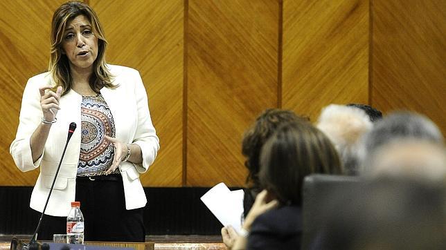 Susana Díaz avisa de que si es la líder del PSOE será también su cartel electoral