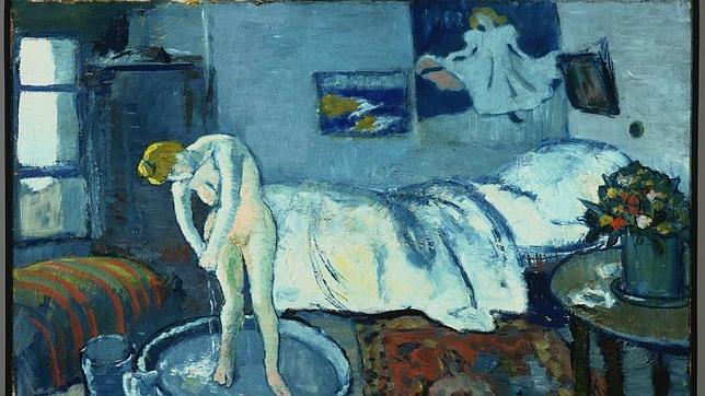 Cuadro «La habitación azul» de Picasso
