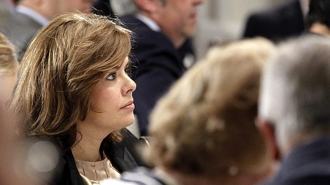 Soraya Sáenz de Santamaría, vicepresidenta del Gobierno
