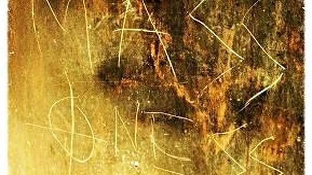 Una de las pintadas aparecidas en la sede masónica