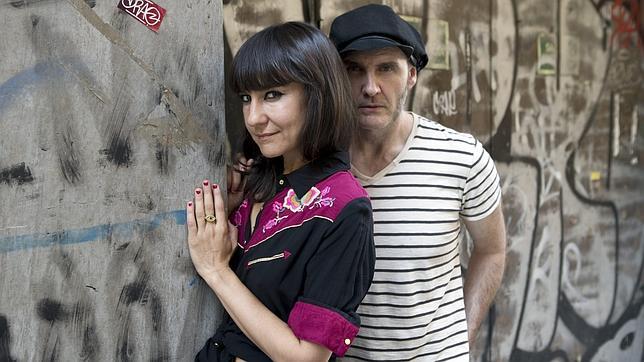 Eva Amaral y Juan Aguirre, integrantes de Amaral, en una imagen de archivo