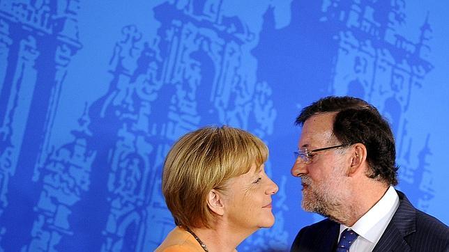Merkel y Rajoy