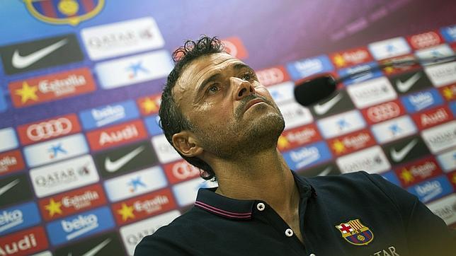 Luis Enrique contradice a Del Bosque: «Piqué está perfecto»