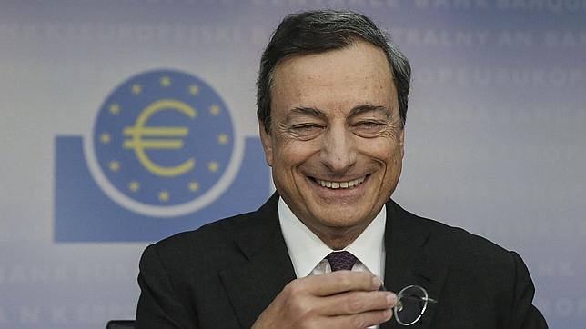 El presidente del BCE, Mario Draghi, durante la rueda de prensa posterior a la reunión de septiembre